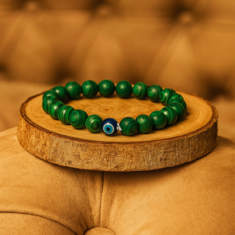 Malachite Eye Natural Bracelet