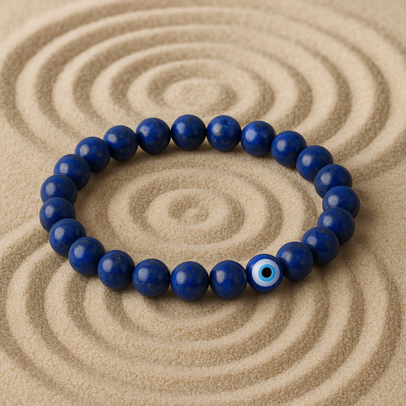 Original Lapis Lazuli Evil Eye Bracelet