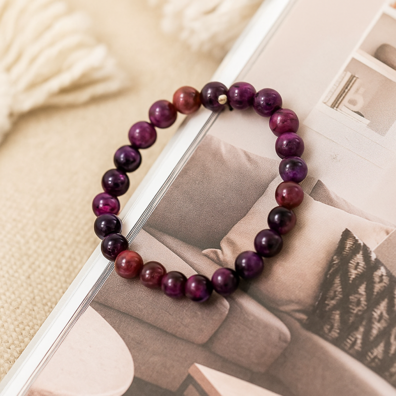 Purple Cat Bracelet