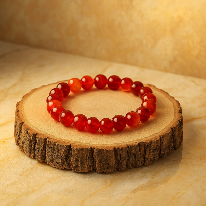 Natural Carnelian Bracelet